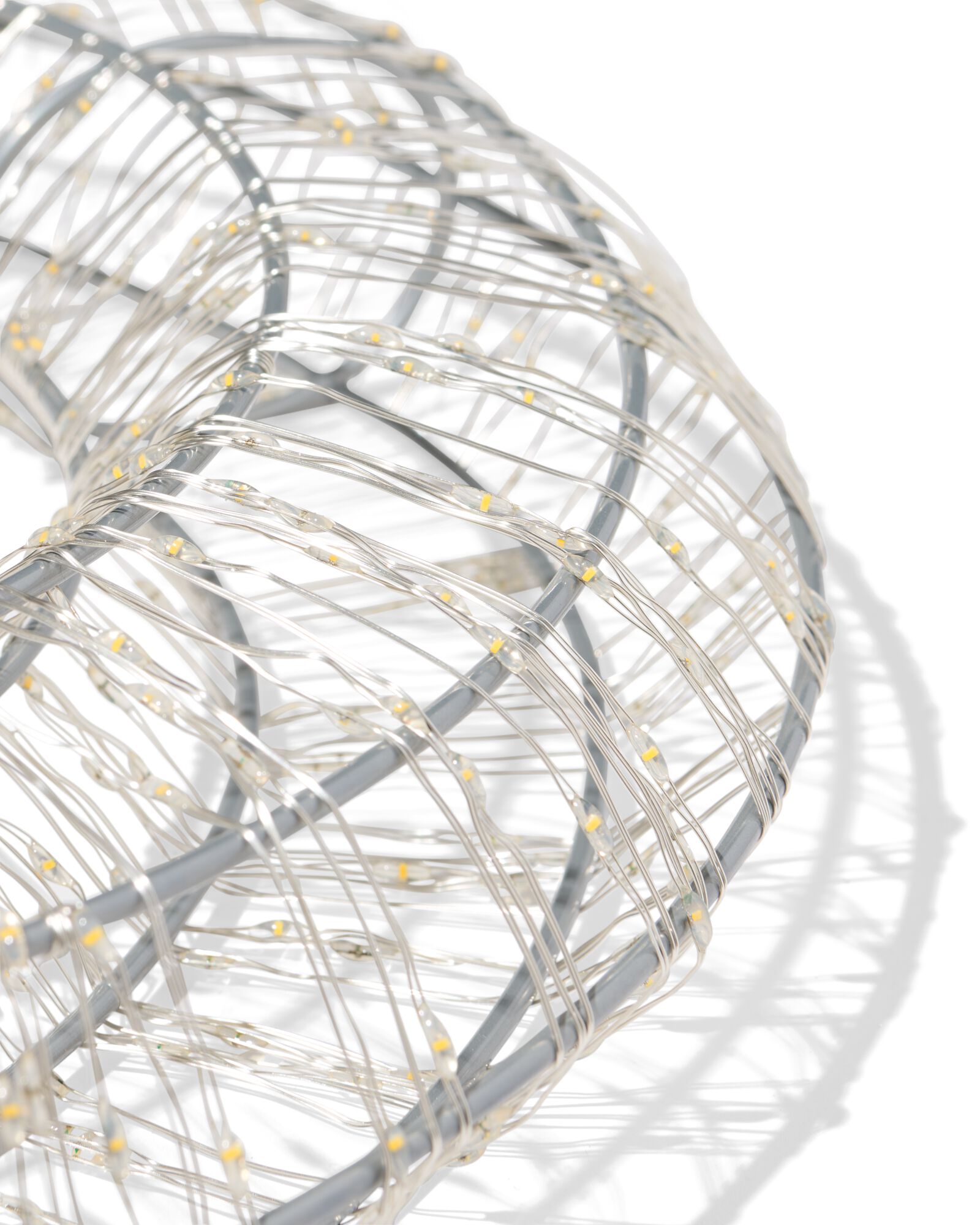 led donutkrans ⌀40x6cm voor binnen en buiten - 25500143 - HEMA