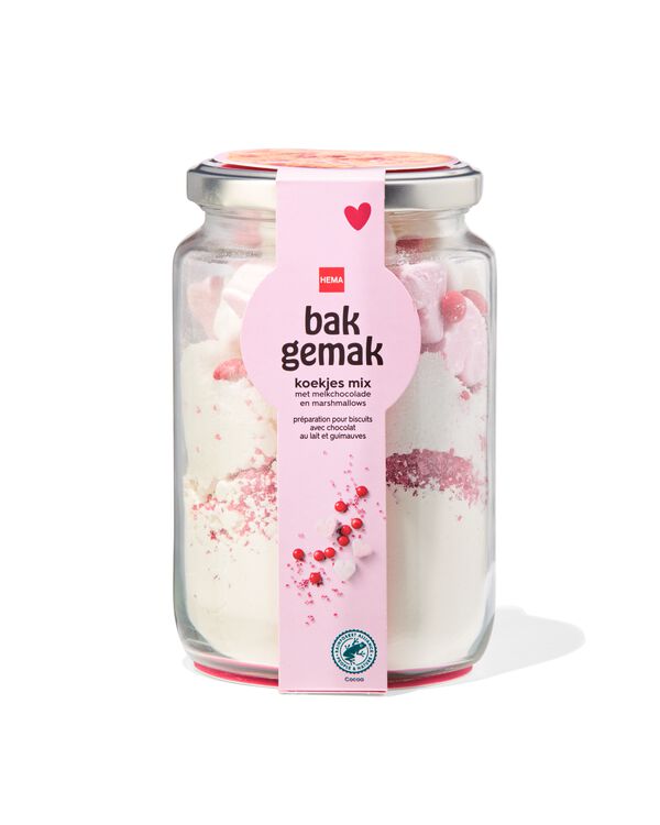 bakmix koekjes met melkchocolade en marshmallows 449g - 24162510 - HEMA