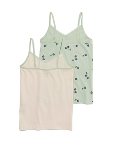 2er-Pack Kinder-Hemden, Baumwolle hellgrün hellgrün - 1000030156 - HEMA
