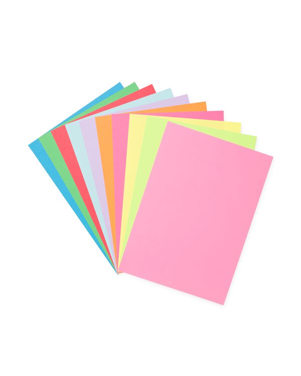 papier &agrave; imprimer couleur A4 250g - 14840182 - HEMA