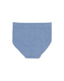 Damen-Slip, hohe Taille, nahtlos, Mikrofaser blau blau - 1000030303 - HEMA