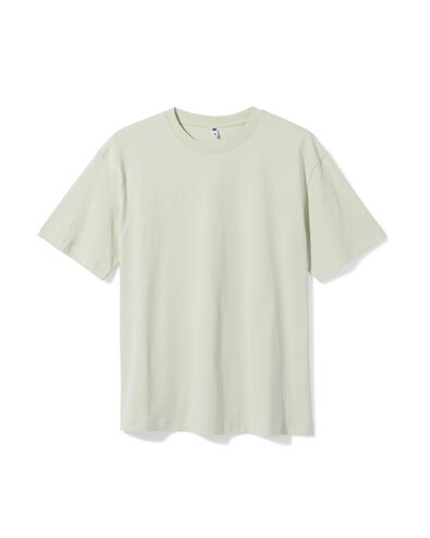 dames T-shirt Do oversized fit lichtgroen lichtgroen - 36311530LIGHTGREEN - HEMA