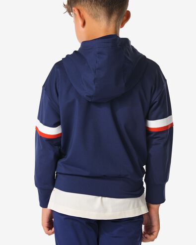 Kinder-Trainingsjacke dunkelblau dunkelblau - 30670256DARKBLUE - HEMA