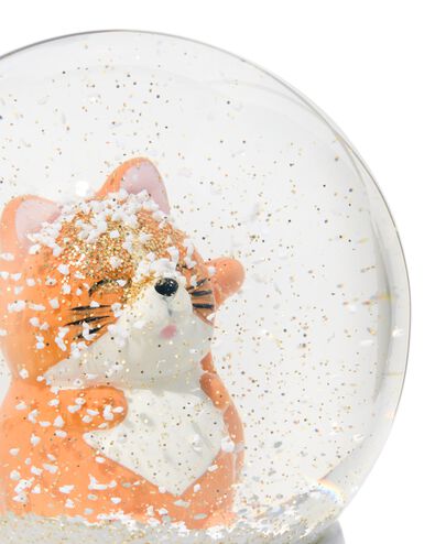 Schneekugel, Katze, 12 cm - 61110268 - HEMA