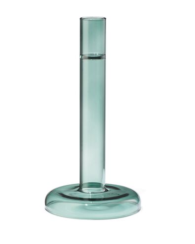 Kerzenhalter M Glas Gr&uuml;n - 13324093 - HEMA