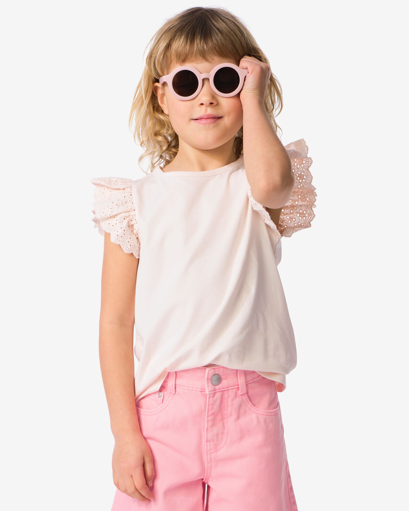 d&eacute;bardeur brod&eacute; jersey enfant - 2 pi&egrave;ces violet violet - 30824525PURPLE - HEMA