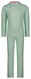 pyjama enfant coton pois vert menthe - 1000026564 - HEMA
