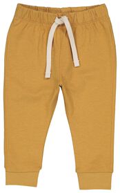 pantalon sweat bébé jaune jaune - 1000020595 - HEMA