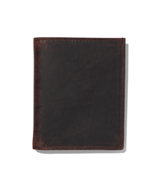 portemonnaie en cuir 8.2x10 marron - 18120064 - HEMA