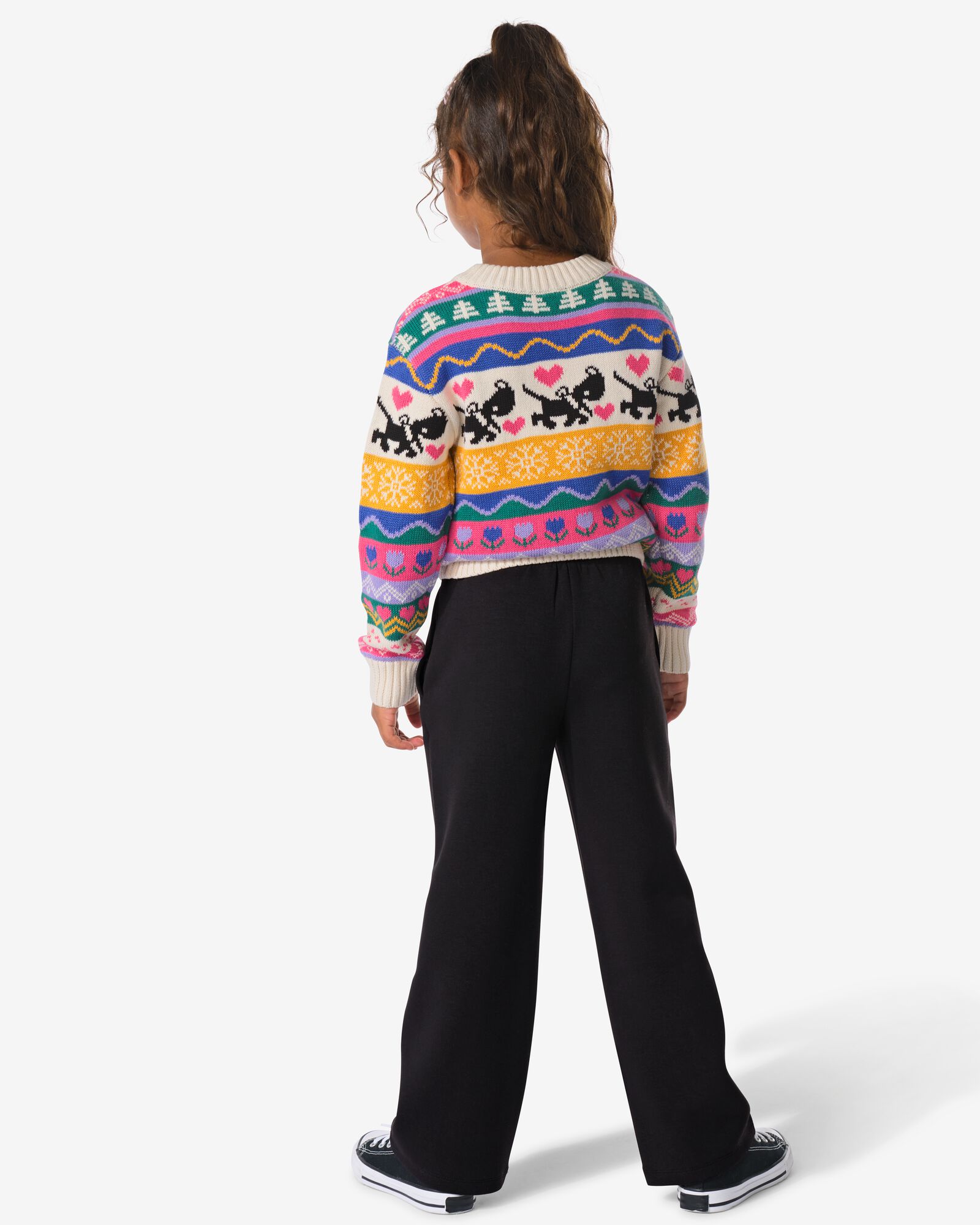 pantalon de jogging enfant noir - 30834316BLACK - HEMA