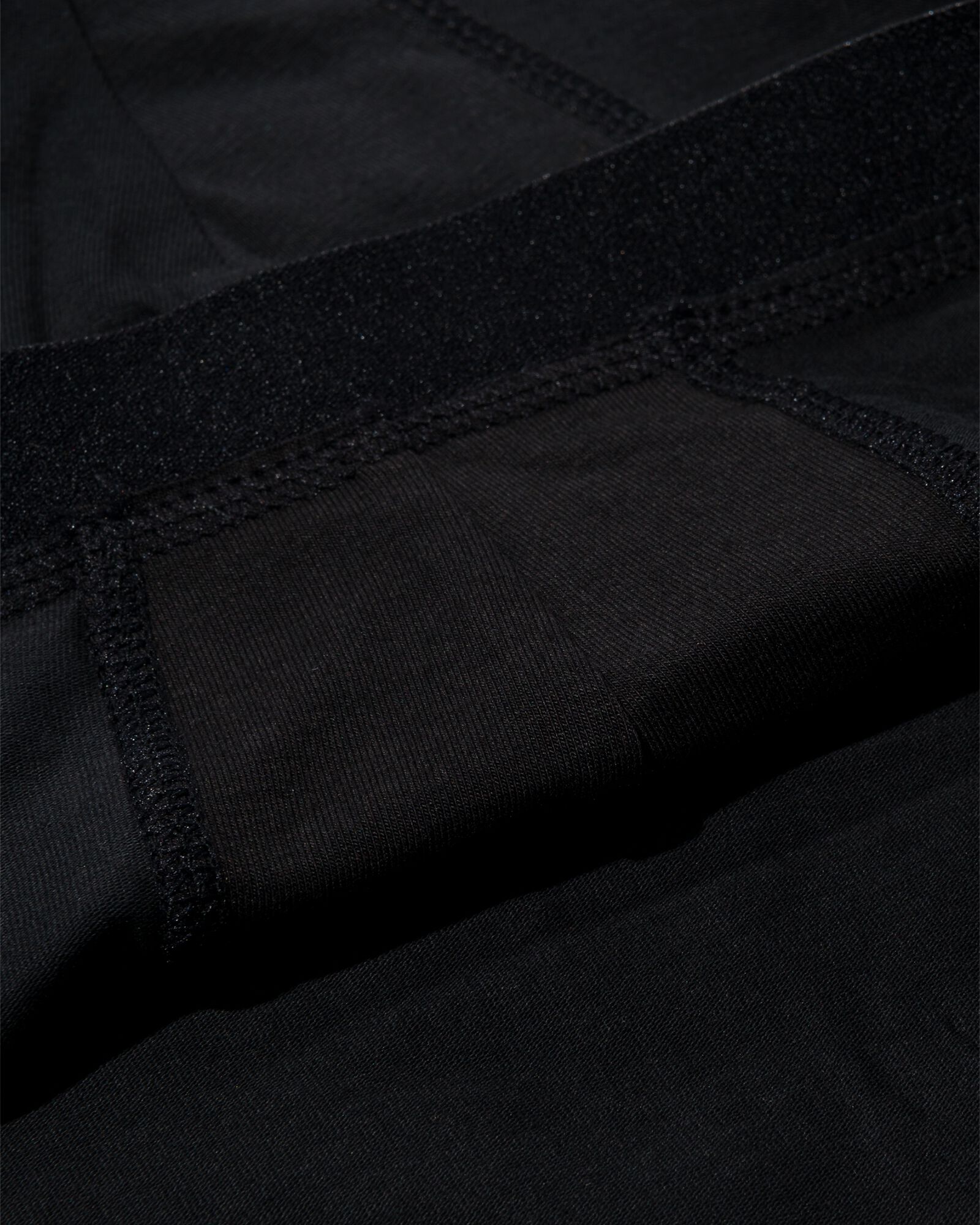 3er-Pack Herren-Boxershorts, lang schwarz schwarz - 1000010252 - HEMA