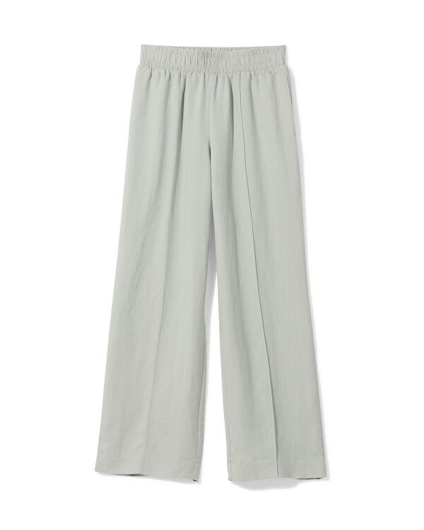 pantalon femme Inez coupe large sable sable - 36207360SAND - HEMA