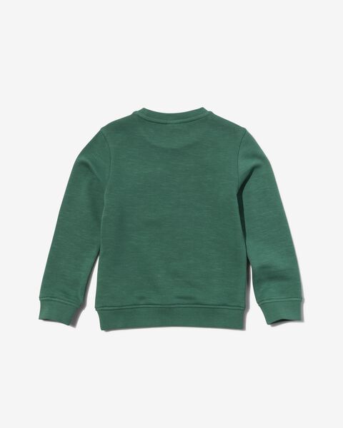 sweat-shirt enfant avec poche de poitrine vert vert - 1000029808 - HEMA