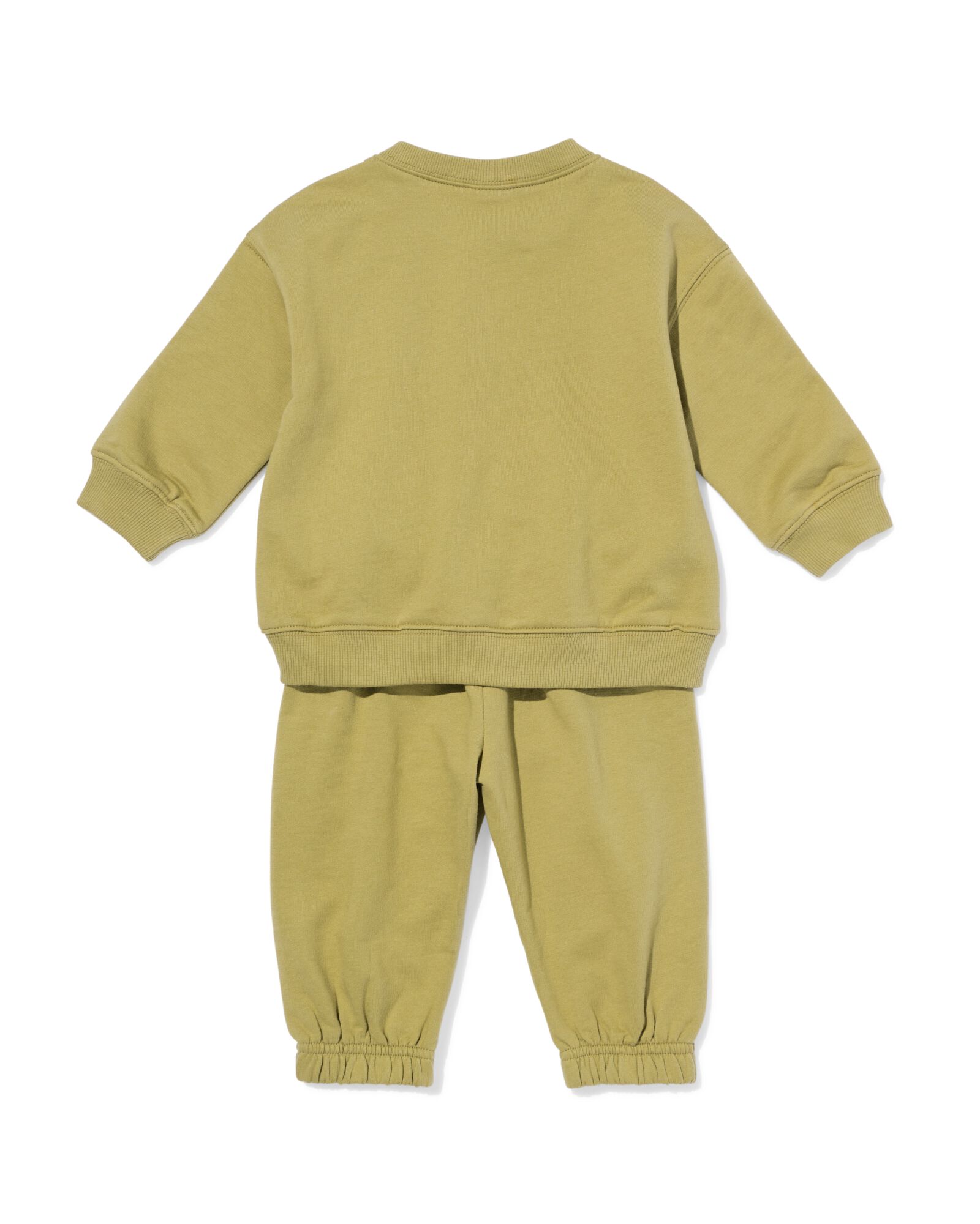 babykledingset comfy fit jersey groen - 33176370GREEN - HEMA
