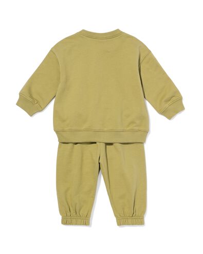 babykledingset comfy fit jersey groen - 33176370GREEN - HEMA
