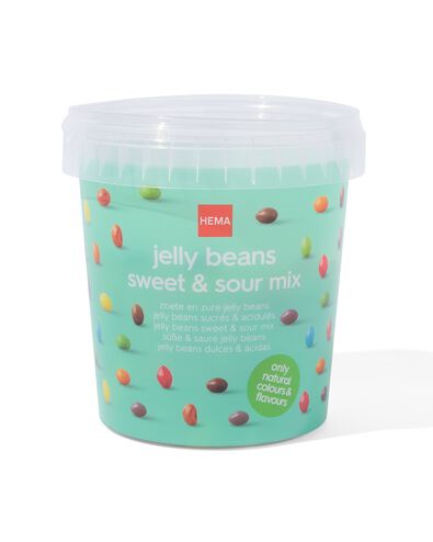 jelly beans zoet en zuur - 550gr - 10200010 - HEMA