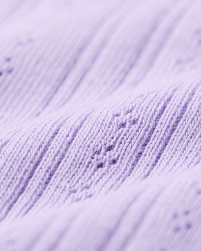 Leggings b&eacute;b&eacute; fleurs - 2 pi&egrave;ces violet - 33040070PURPLE - HEMA