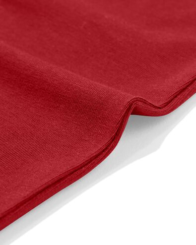 Damenhemd aus Baumwolle mit Spaghettitr&auml;gern dunkelrot - 19681524DARKRED - HEMA