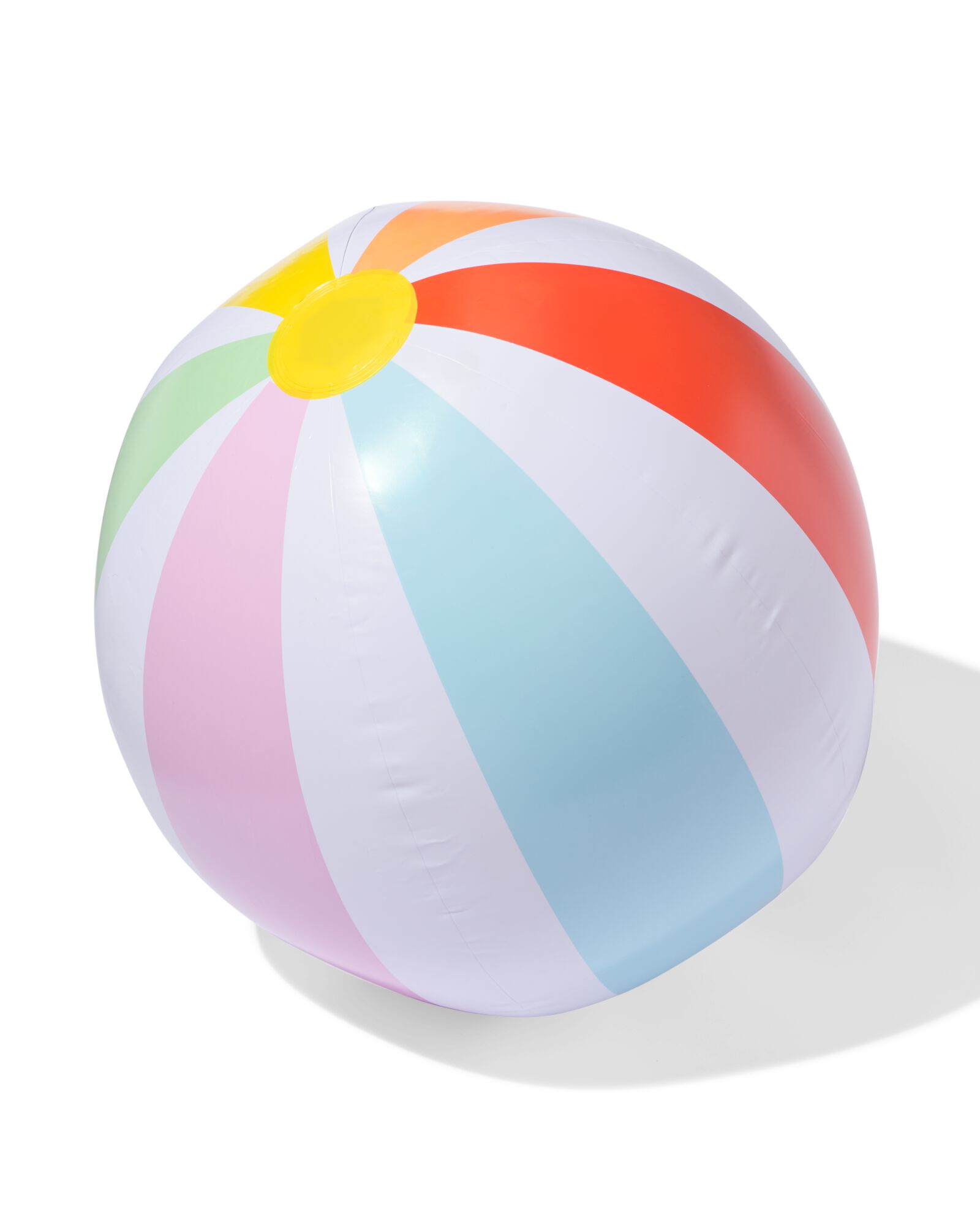 Ballon De Plage Géant Arc-en-Ciel 80cm - Gonflable Summer Fun - Jeu Extérieur Cadeau Été