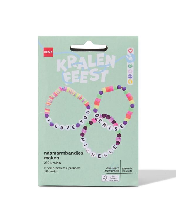 création de bracelets prénoms - 15900384 - HEMA