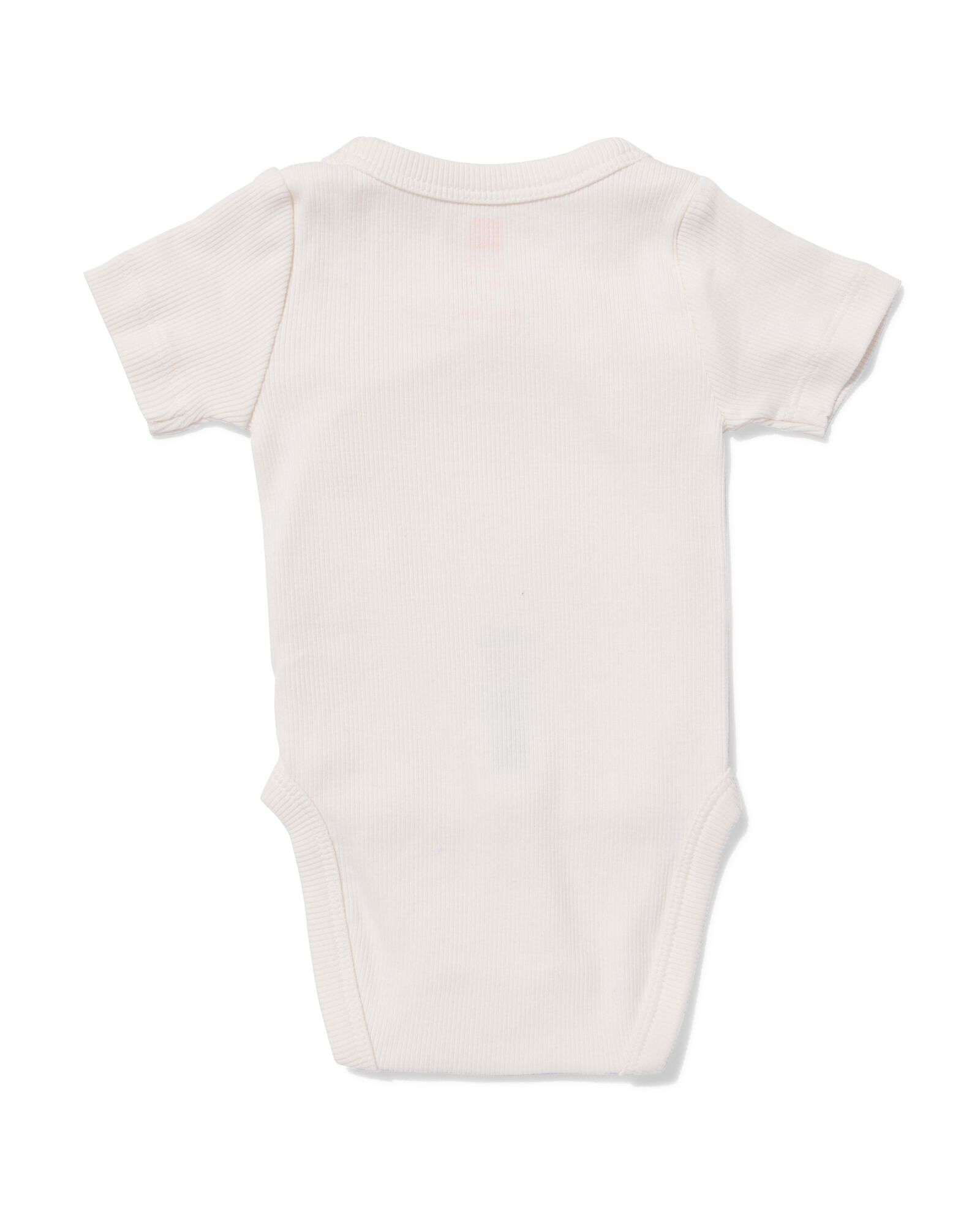 body crois&eacute; &eacute;volutif nouveau-n&eacute; c&ocirc;tel&eacute; blanc cass&eacute; blanc cass&eacute; - 33450520OFFWHITE - HEMA