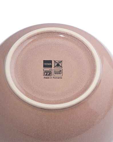 bol &Oslash; 14 cm PUUR gla&ccedil;ure r&eacute;active taupe - 9650175 - HEMA