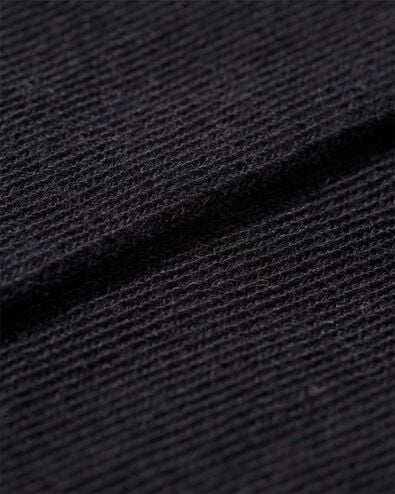 kinder kousenbroeken met katoen - 2 stuks zwart zwart - 1000028428 - HEMA