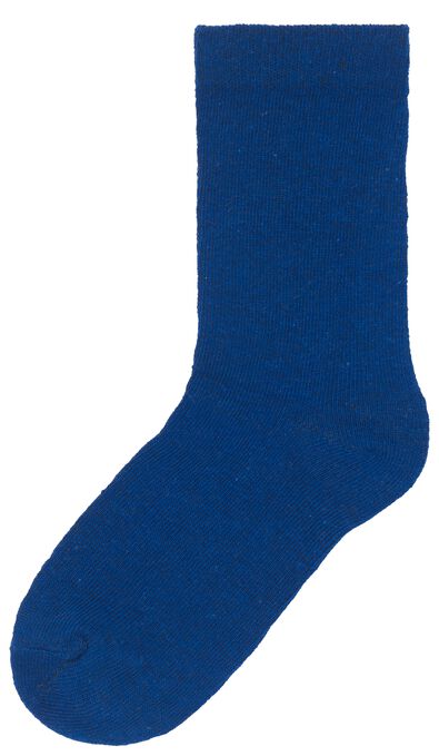 Kinder-Socken mit Baumwolle, 5 Paar blau 23/26 - 4360071 - HEMA