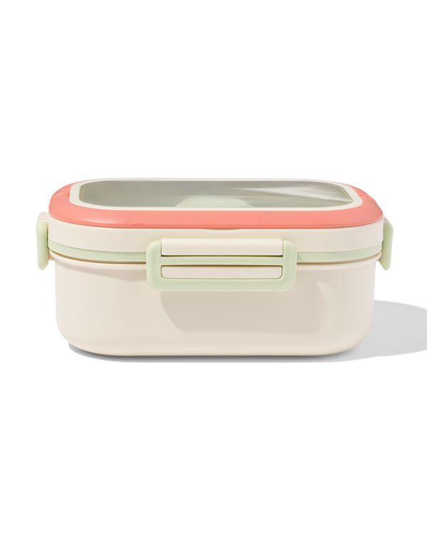 saladebox 21.3x14.8x9.3cm beige - 80650273 - HEMA