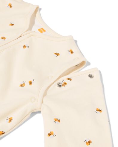 gigoteuse bébé avec manches amovibles coton 0,5 tog animaux blanc cassé - 33317640OFFWHITE - HEMA
