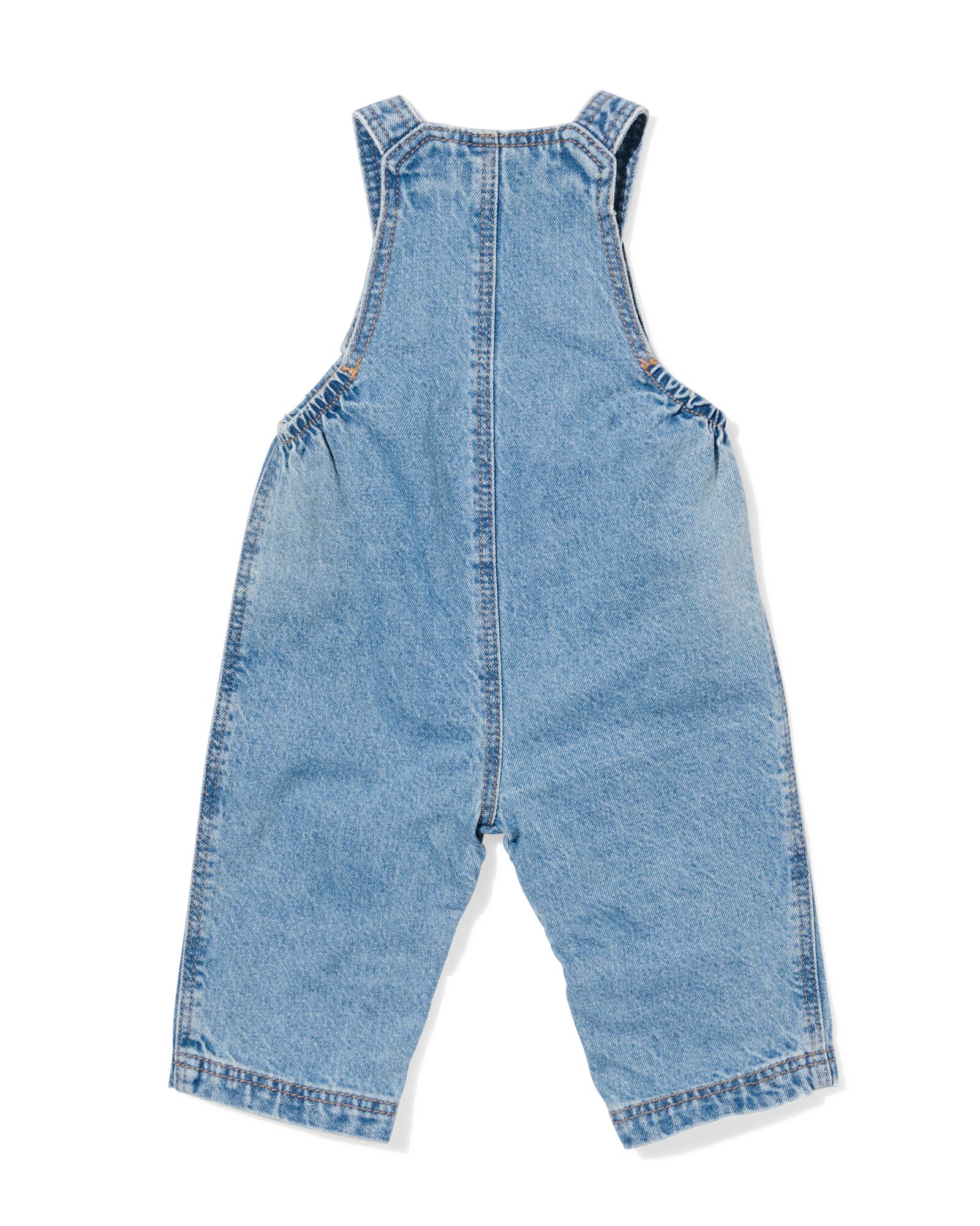 babysalopette denim hartjes denim denim - 33042470DENIM - HEMA