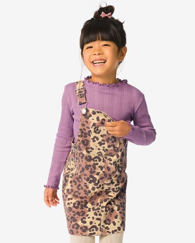 Kinder-T-Shirt aus Feinstrick  violett violett - 30841252PURPLE - HEMA