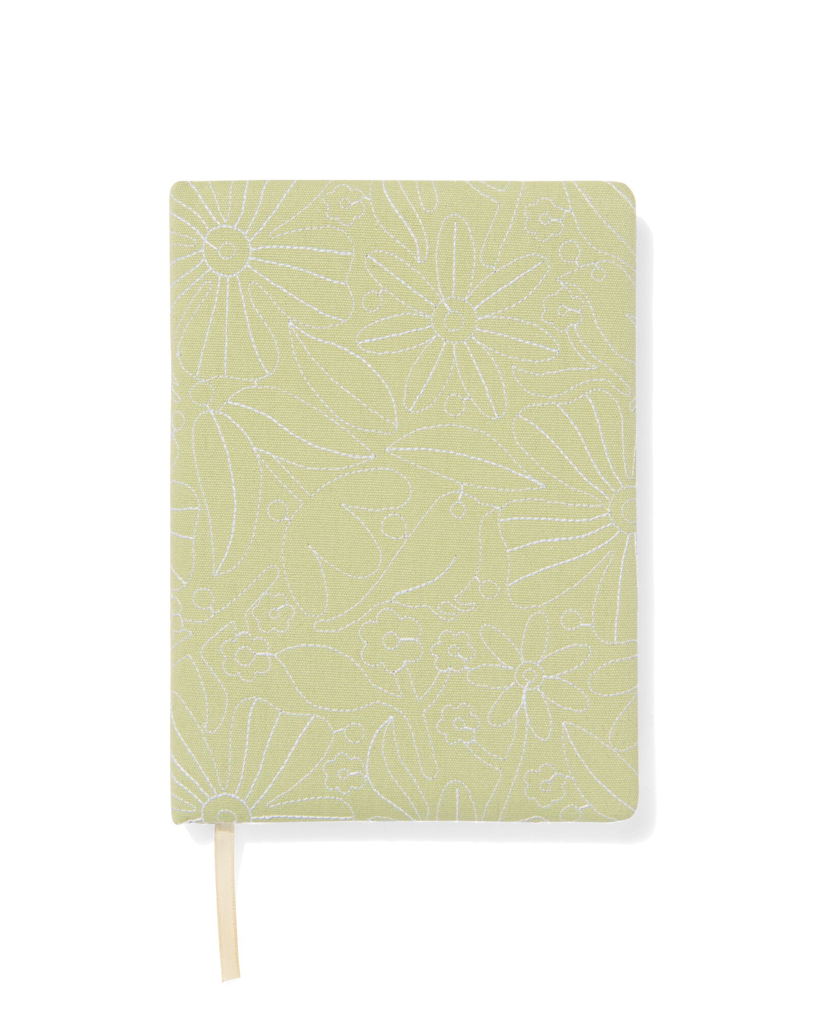 carnet A5 lign&eacute; toile - 14170106 - HEMA