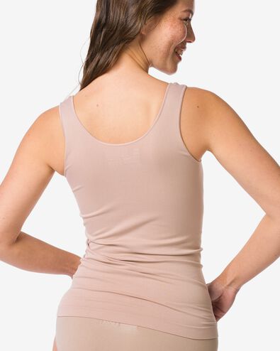 d&eacute;bardeur femme sans coutures microfibre beige beige - 19607640BEIGE - HEMA