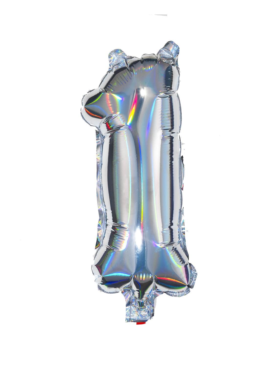 ballon alu chiffre 1 - 1000016298 - HEMA