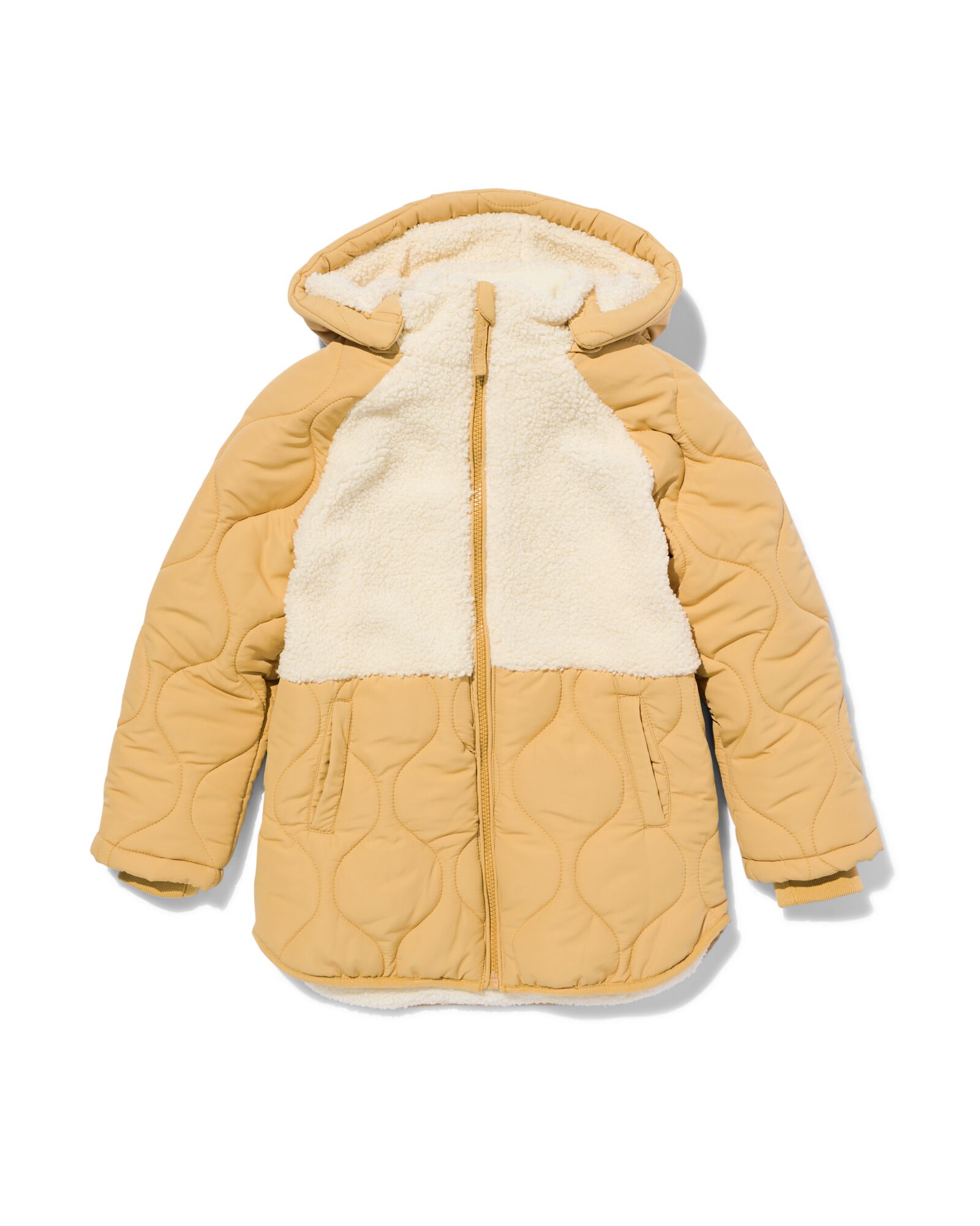 Kinder-Steppjacke Teddy braun braun - 30865307BROWN - HEMA