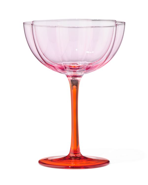 verre &agrave; pied 190 ml en forme de fleur - 61104506 - HEMA