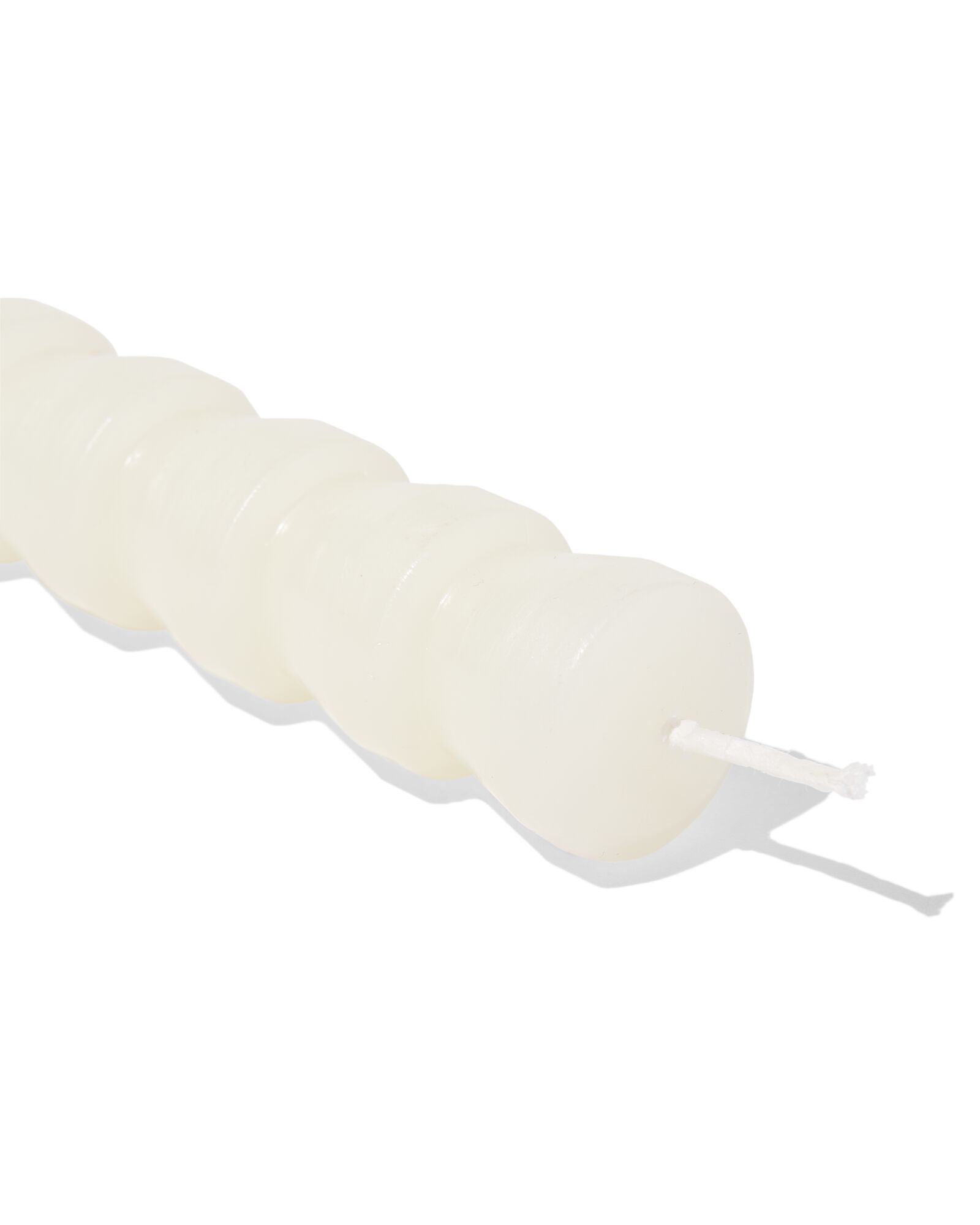 bougie longue ⌀2,2x25cm diabolo ivoire - 13506120 - HEMA