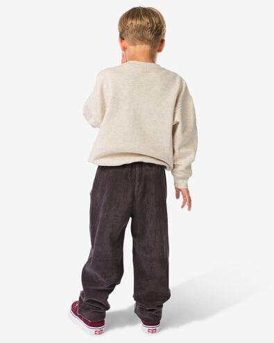pantalon velours corduroy gris - 30704906GREY - HEMA