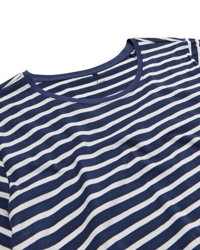 Damen-Nachthemd, Baumwolle blau S - 23400159 - HEMA