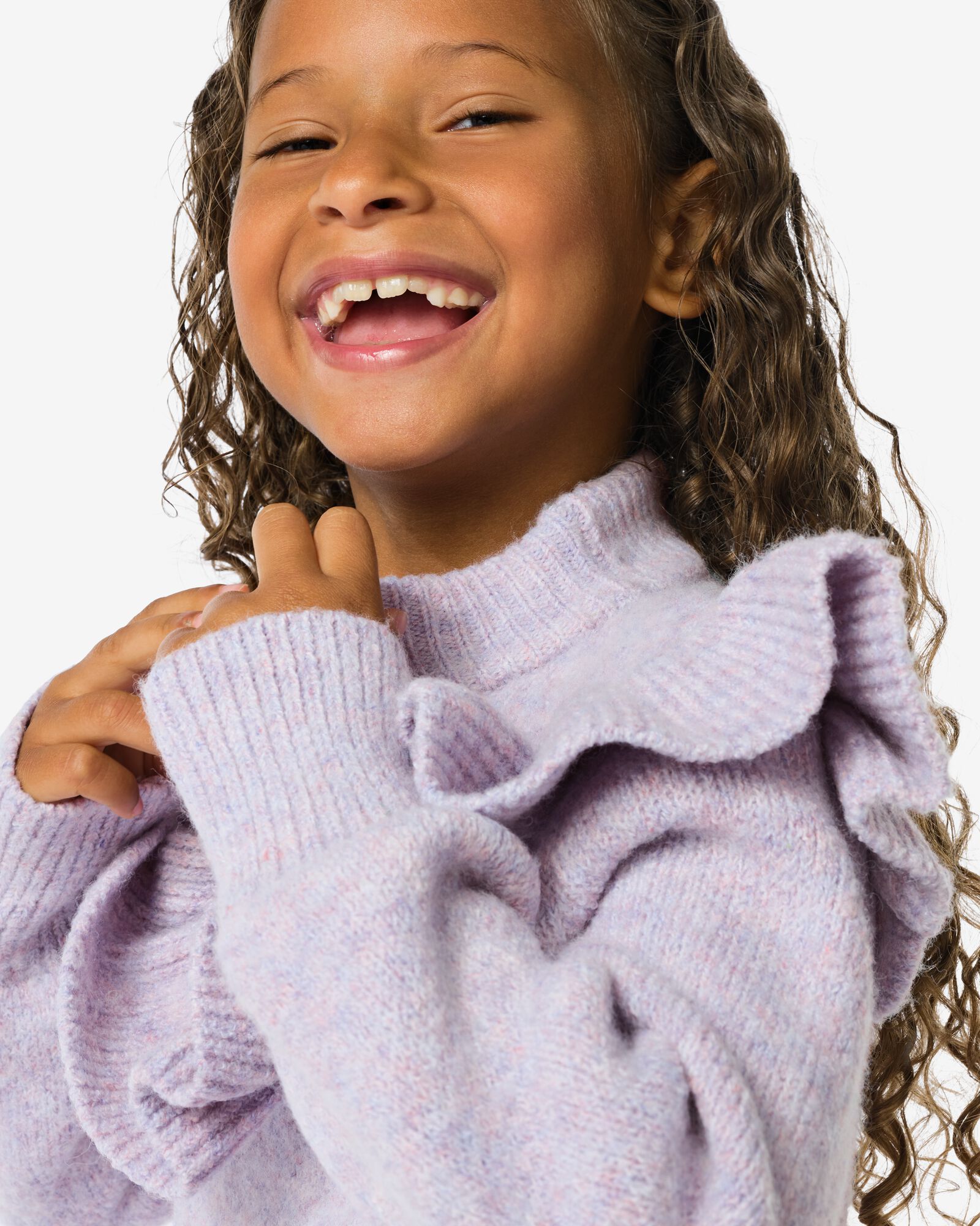 pull enfant en maille violet - 30865823PURPLE - HEMA