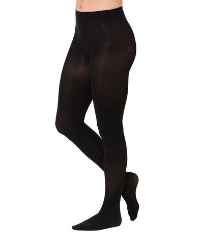 temp tech panty 60denier zwart zwart - 1000001111 - HEMA