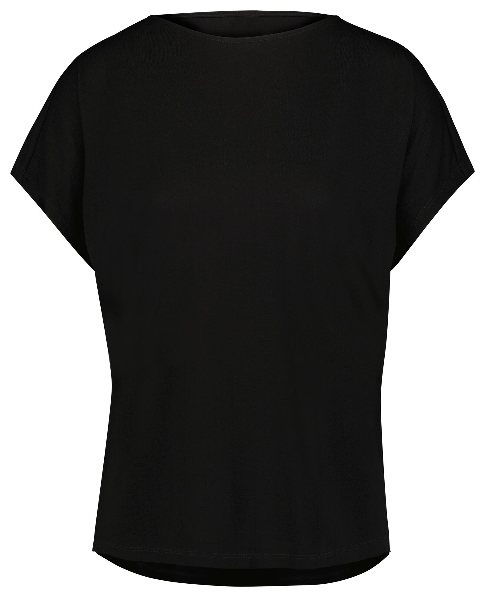 t-shirt femme noir - 1000023978 - HEMA