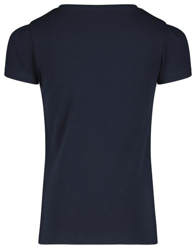 kinder t-shirt donkerblauw - 1000018005 - HEMA