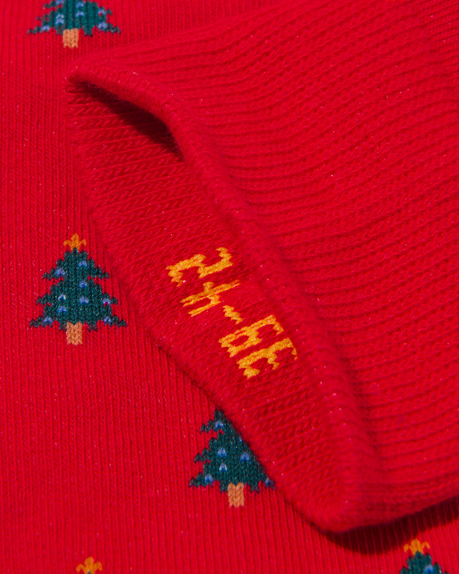 chaussettes homme avec coton rouge rouge - 4170610RED - HEMA