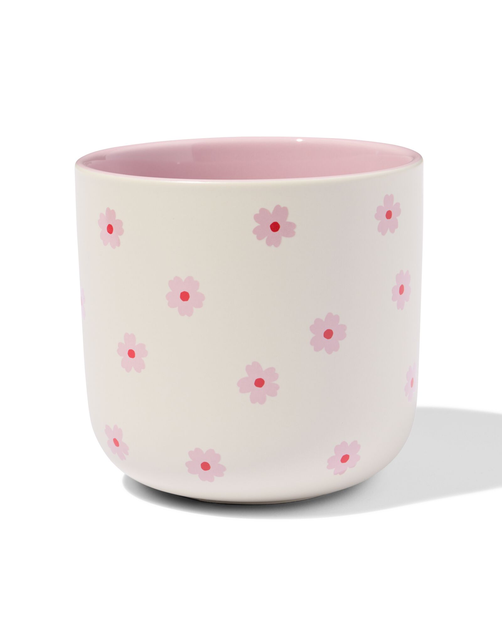 pot de fleurs 13,4x13,4x12,7cm c&eacute;ramique relief - 61104543 - HEMA