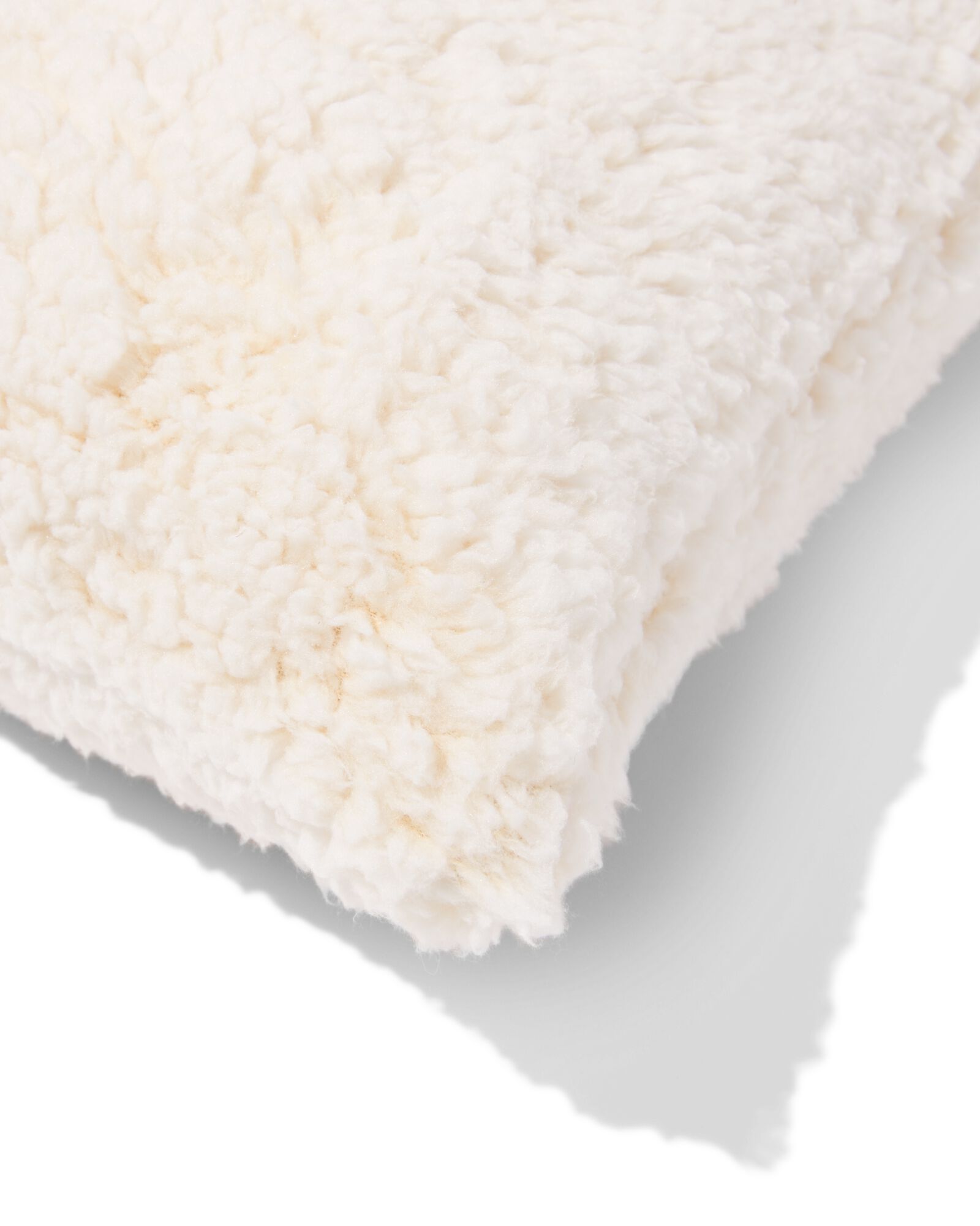 housse de coussin 40x40cm nounours blanc - 7325165 - HEMA