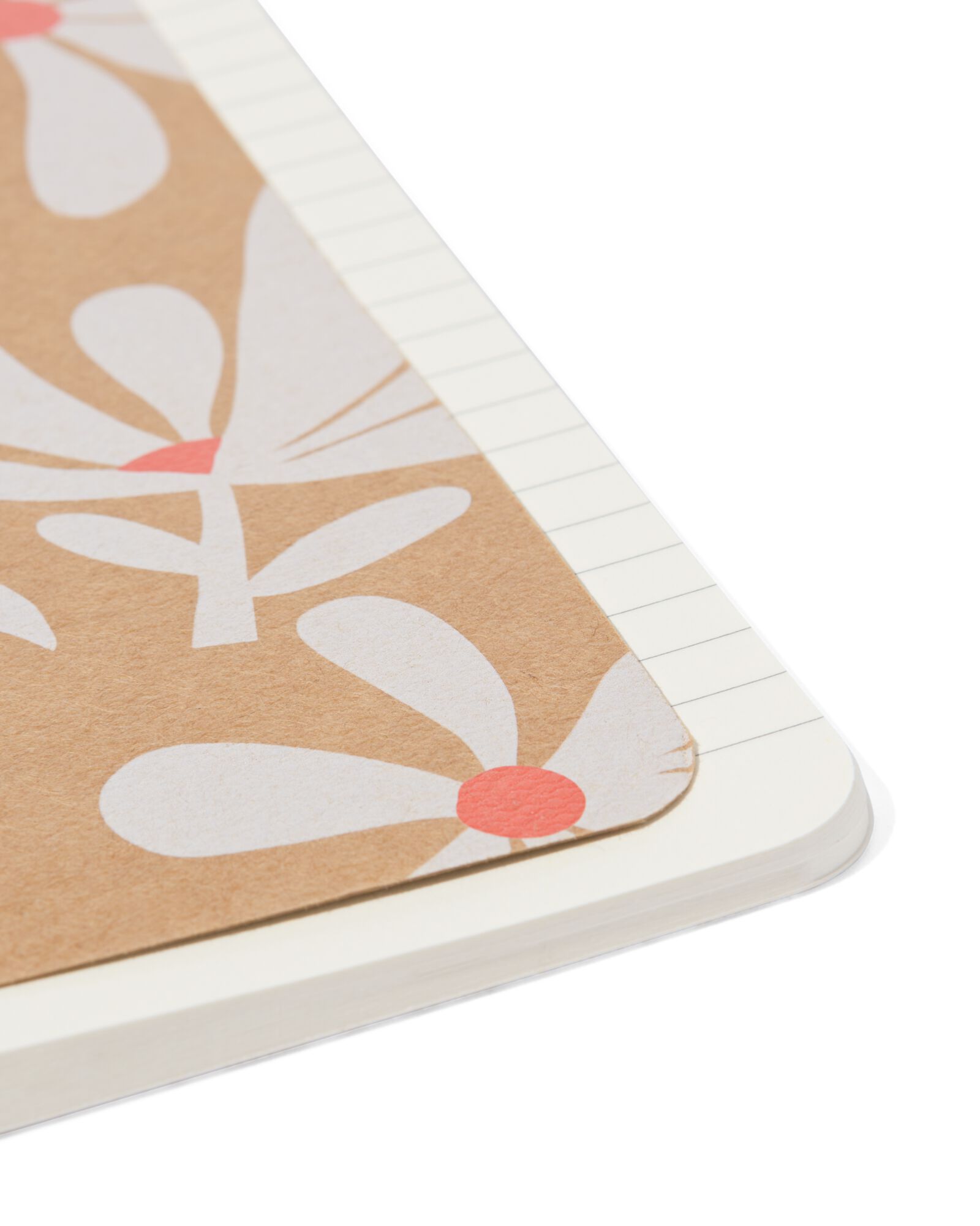 carnets A6 fleurs - 3 pi&egrave;ces - 14106011 - HEMA