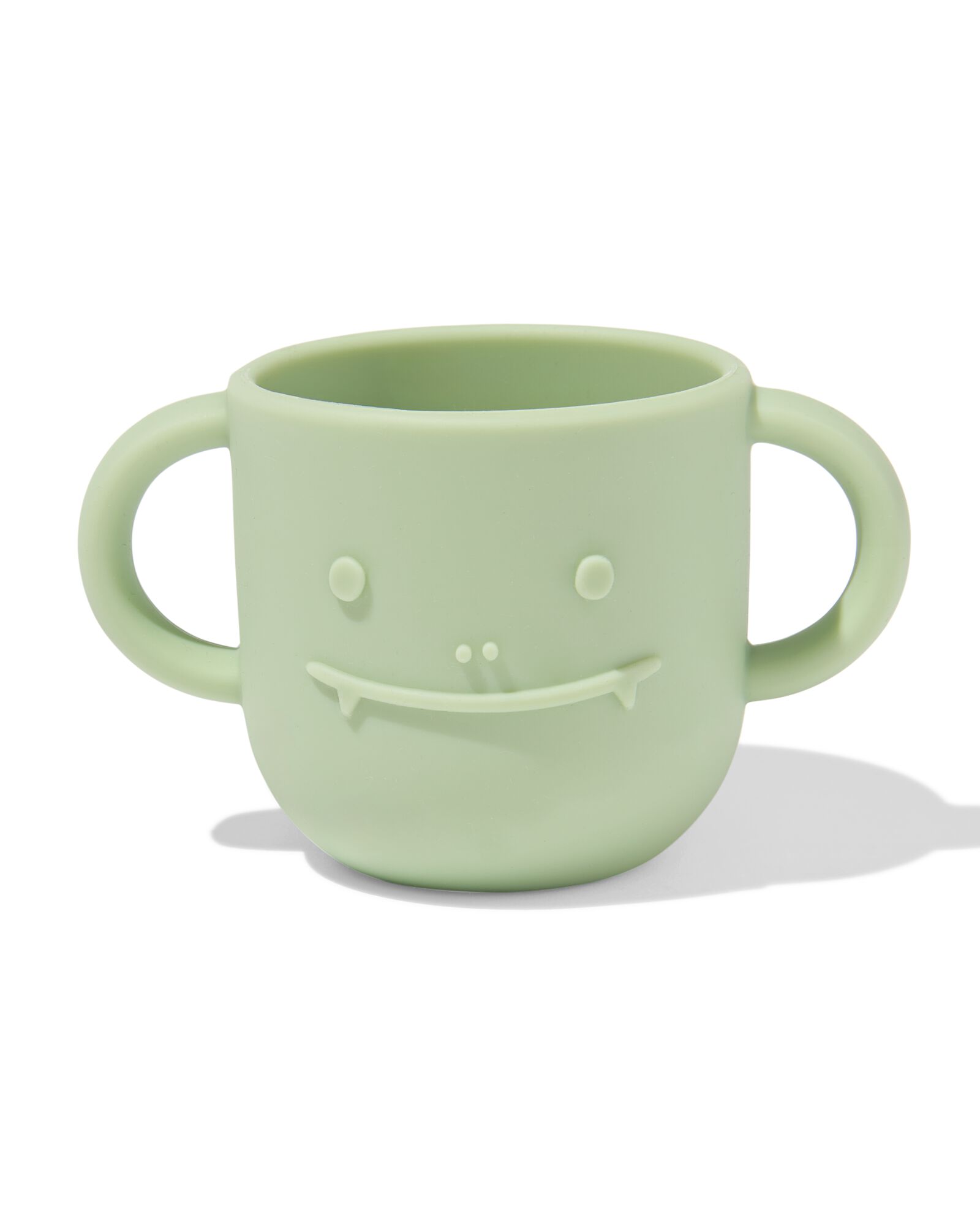 Kinderbecher 150 ml Silikonmonster grün - 80650223 - HEMA