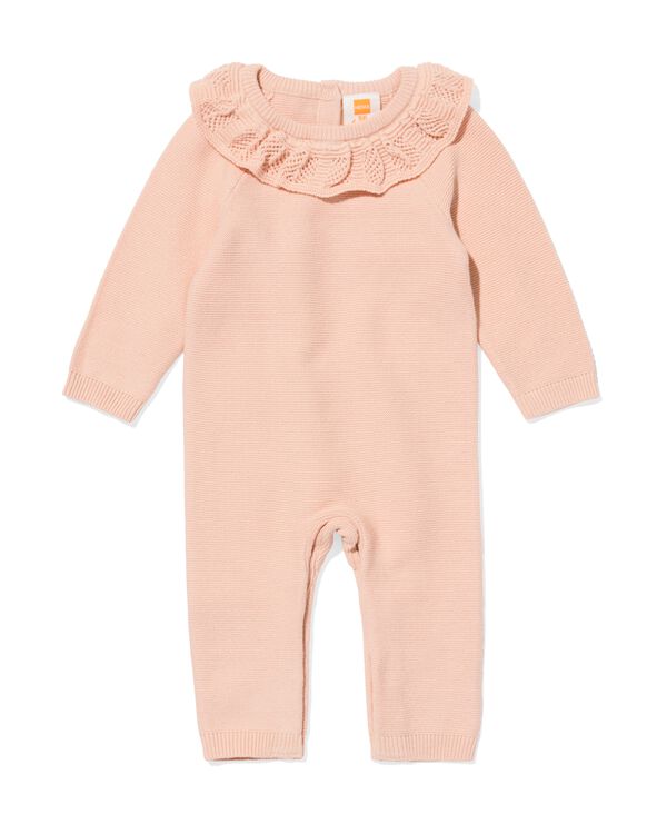 barboteuse pour nouveau-né  rose rose - 33435120PINK - HEMA